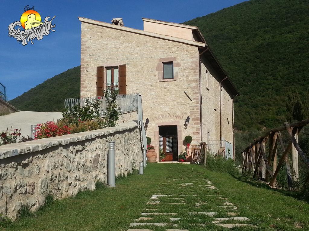 Villa Agriturismo Casale La Palombara Cerreto di Spoleto Exterior foto